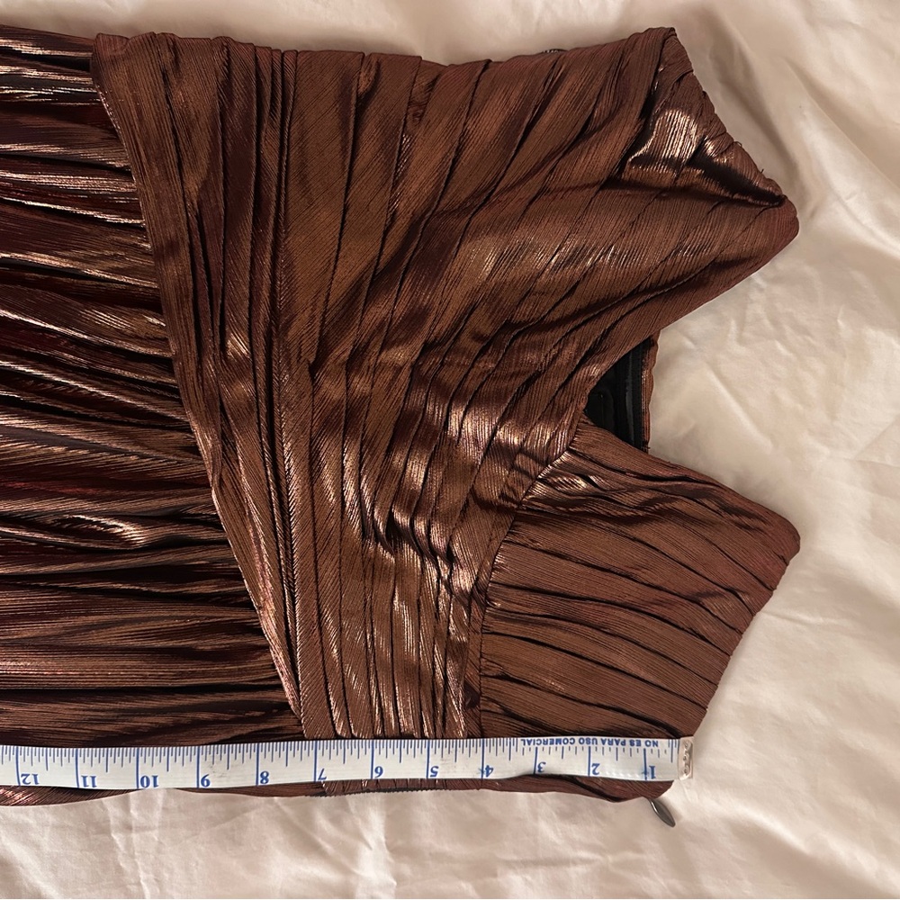 Retrofete Waldorf Dress in Coffee Bean - Picture 5 of 6
